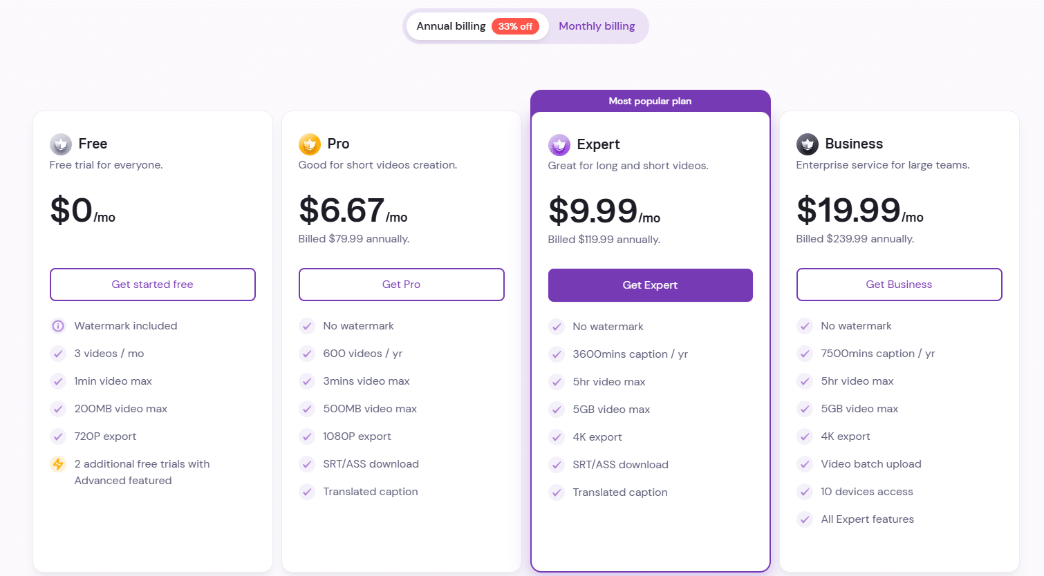 zeemo ai pricing plans
